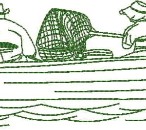 AusBlokes Fishing in Boat