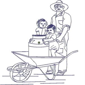 AusKids Taking out milk can