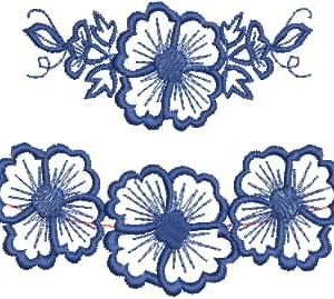 T's & Cami's Flower Outline