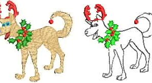 AusAnimates Dingo Christmas